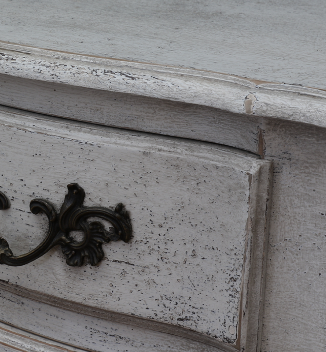 Serpentine-Fronted French Commode